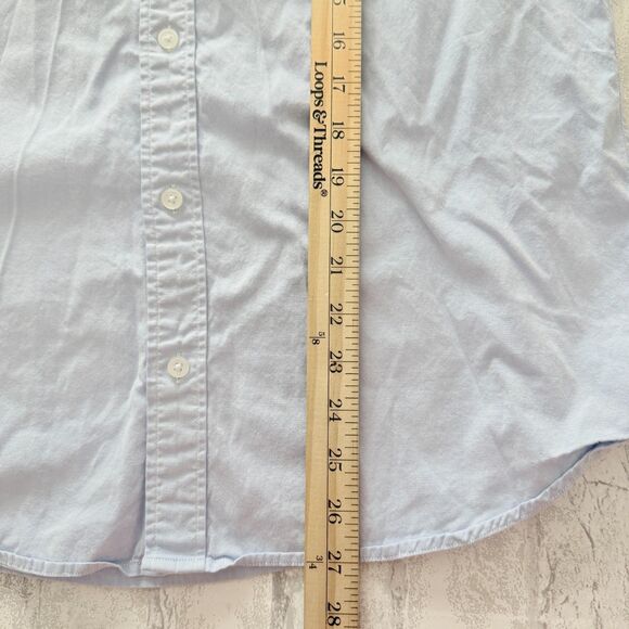 Everlane Light Blue Casual Button Down Shirt - Picture 8 of 10